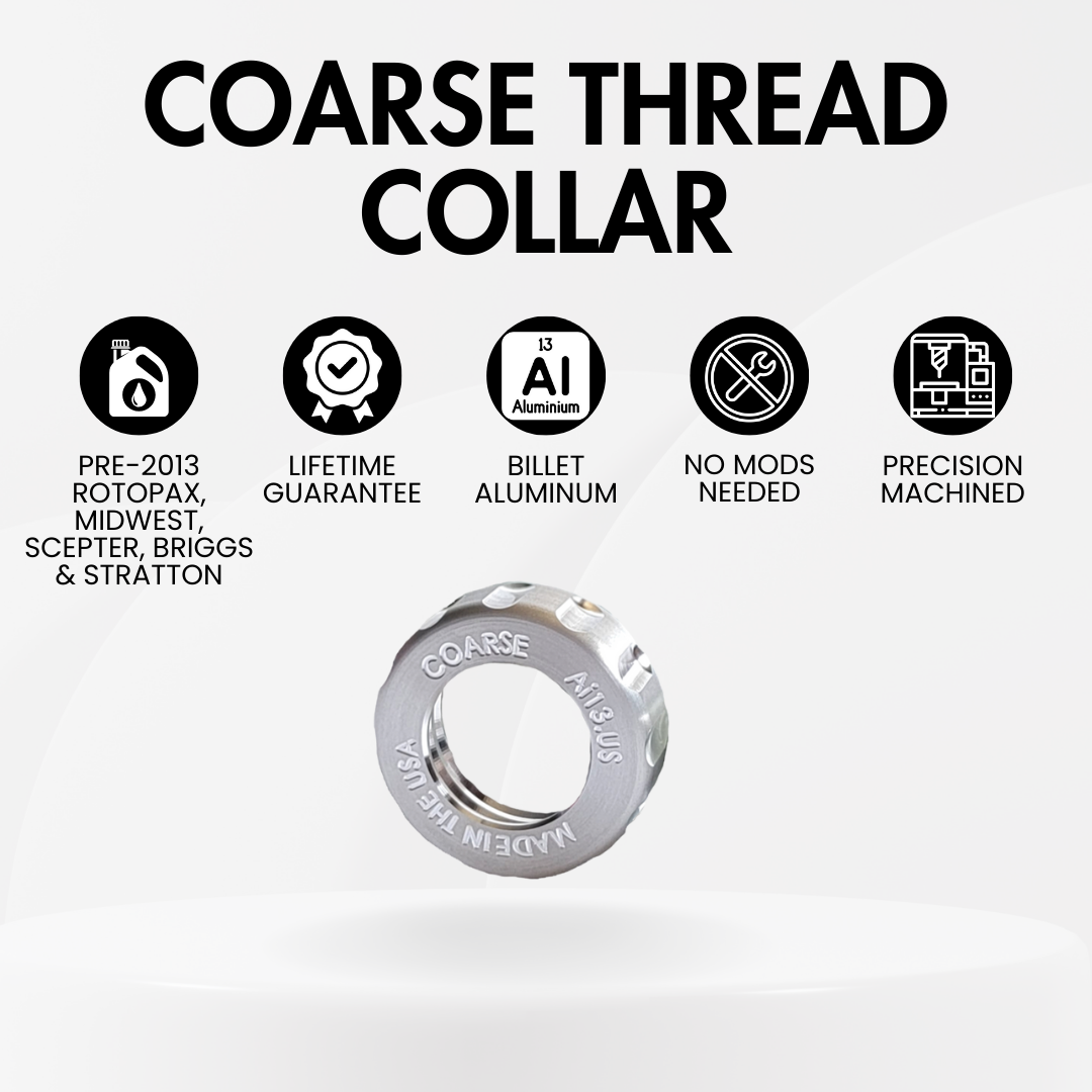 Coarse Thread Collar