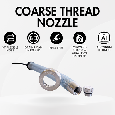 Coarse Thread Nozzle