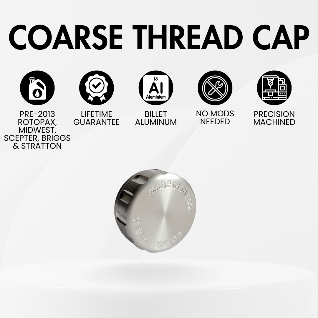 Coarse Thread Cap